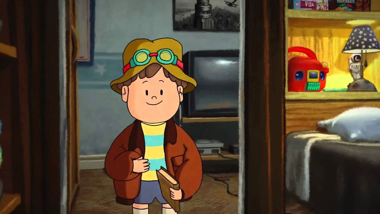 The Adventures of the Red Plane Background