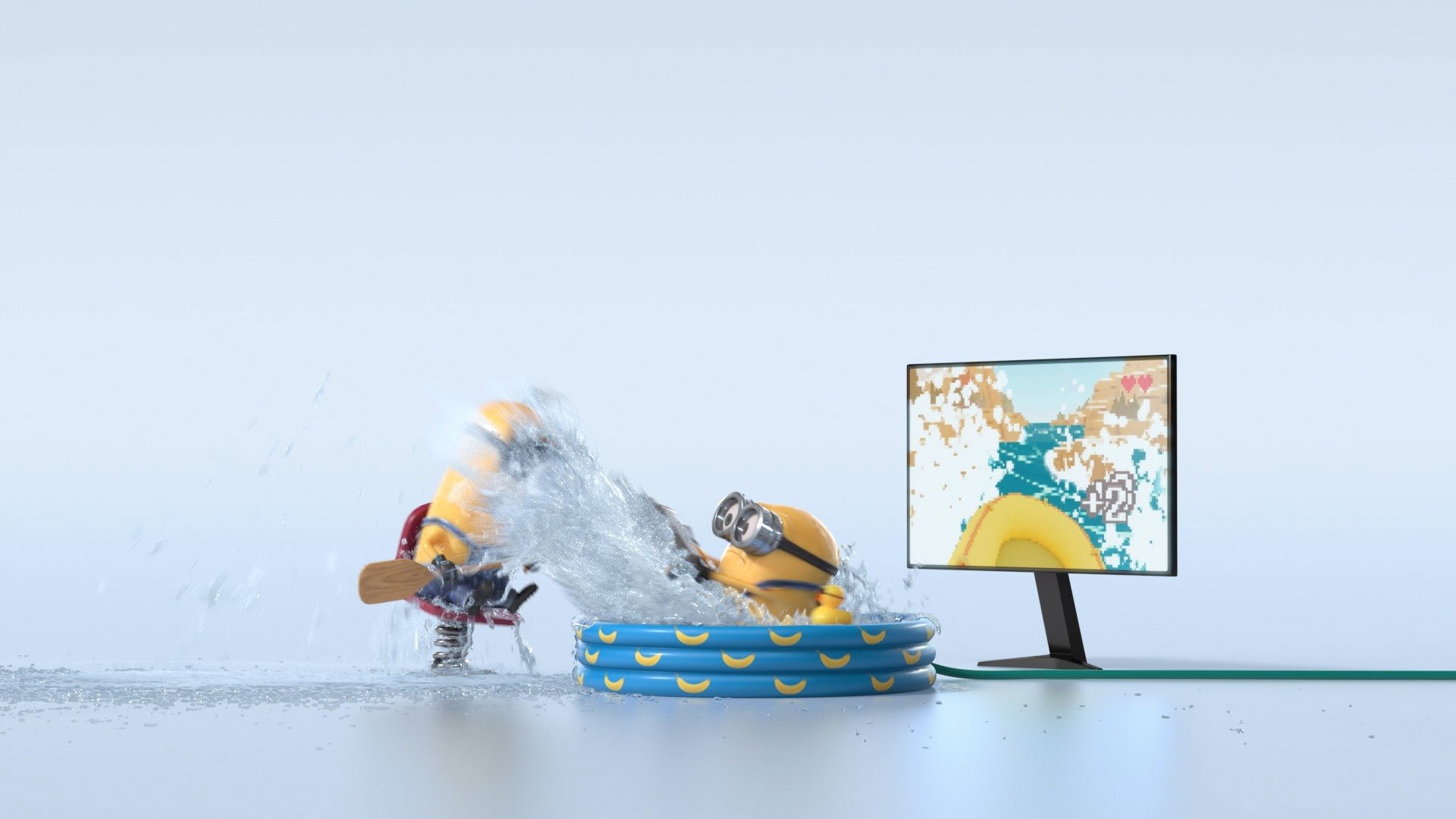 Minion Moments: Drenched Background