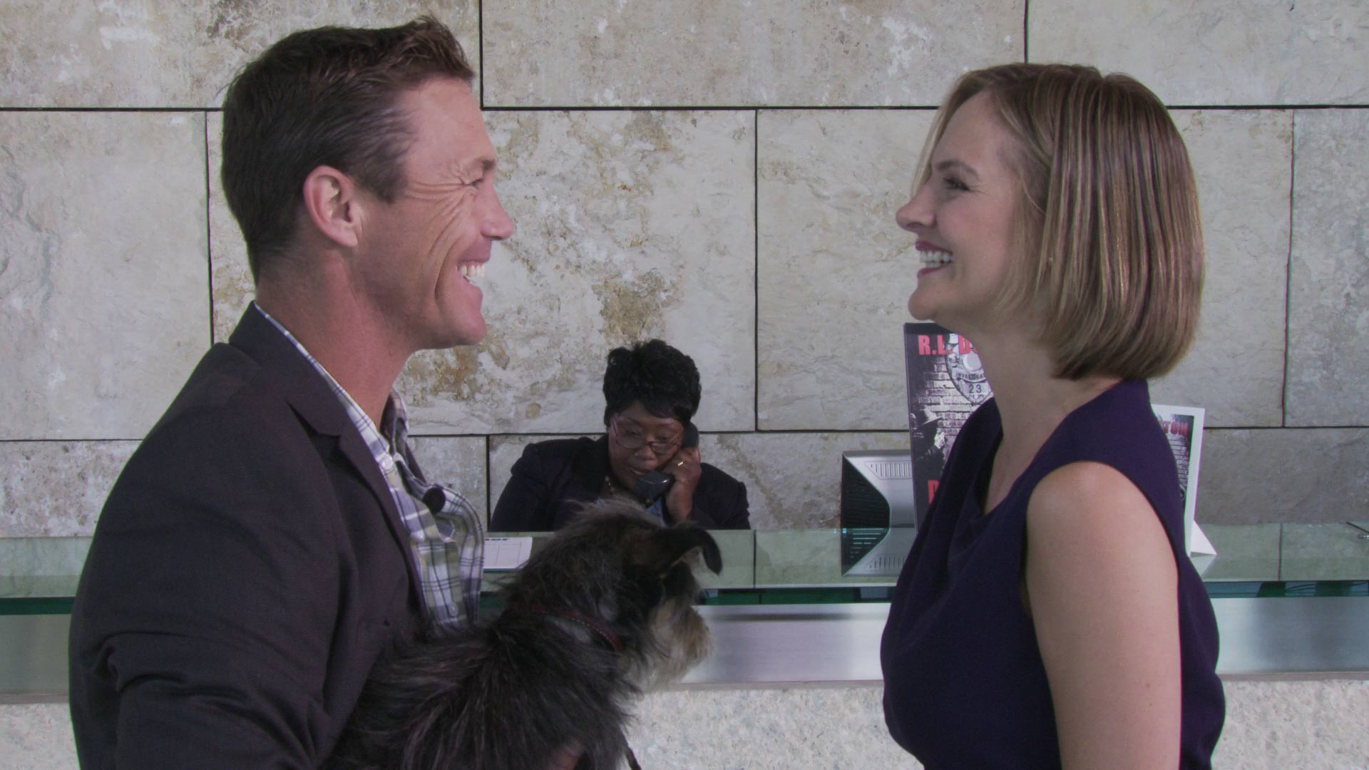 Gabe the Cupid Dog Background