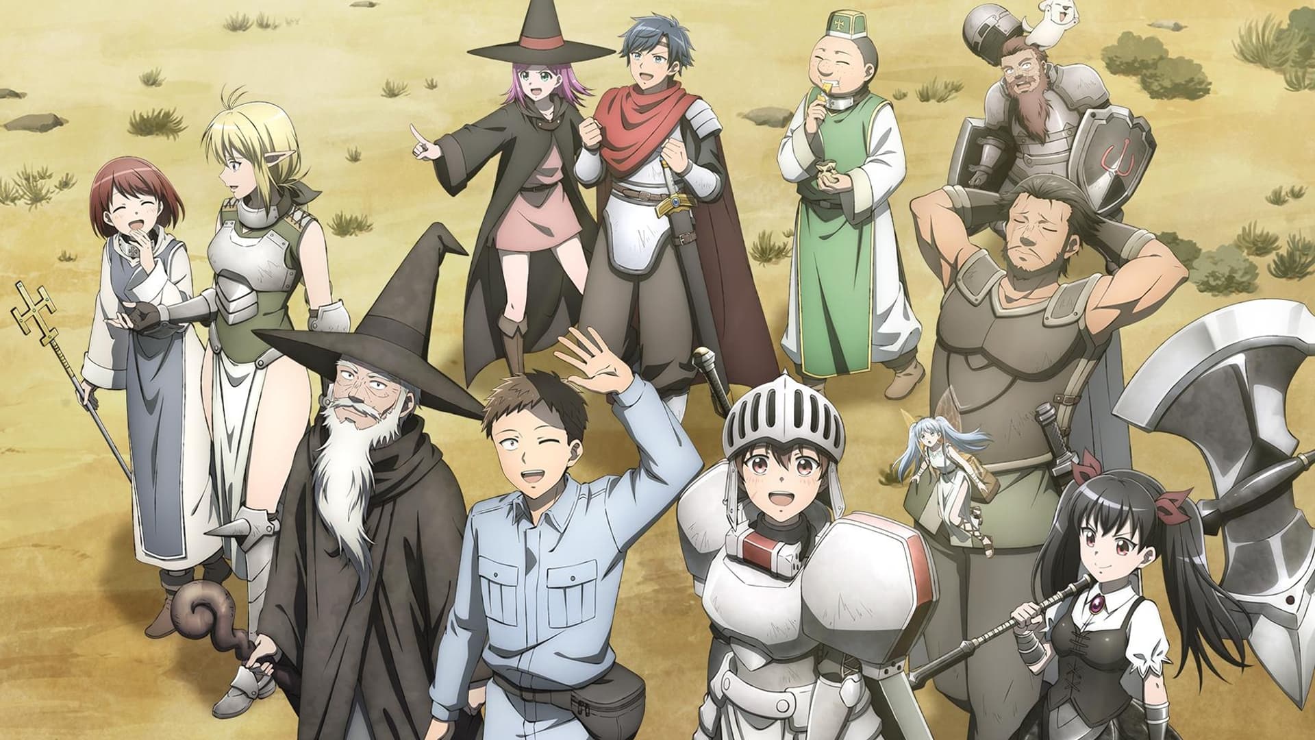 Handyman Saitou in Another World Background