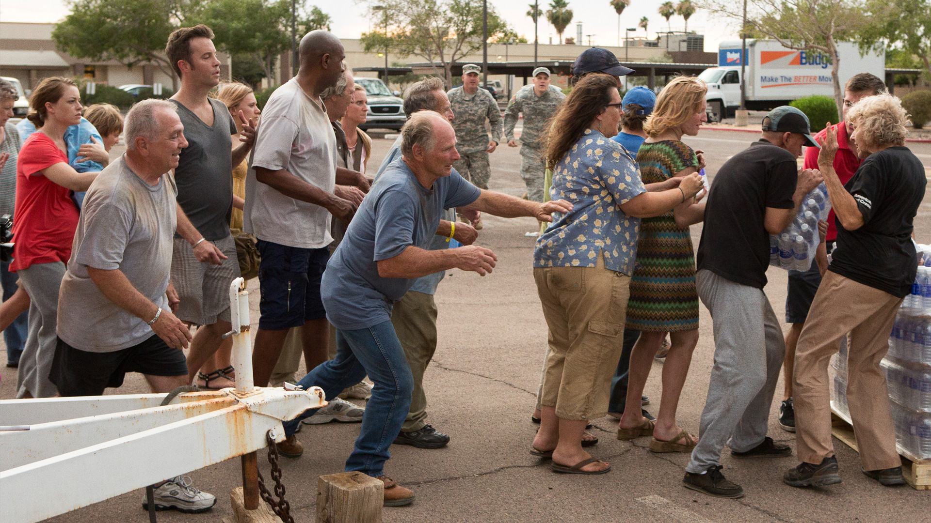 American Blackout Background